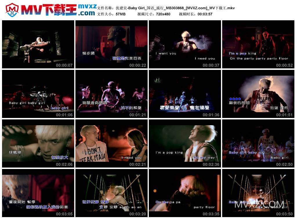 沈建宏-Baby Girl_国语_流行_MB303868